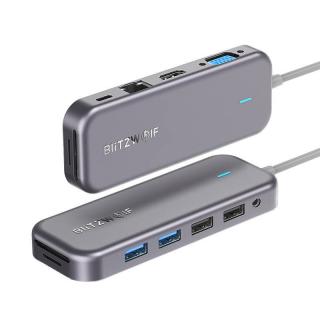 BlitzWolf Adapter 11w1 Blitzwolf BW-TH8 Hub USB-C