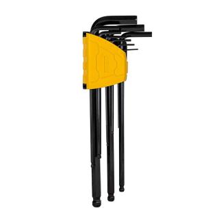 Deli Tools Zestaw kluczy imbusowych długich Deli Tools EDL232309H, 1.5-10mm, 9 elementów