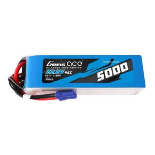 Gens ace Akumulator LiPo Gens ace G-Tech 5000mAh 22.2V 45C 6S1P z wtyczką EC5