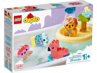 LEGO DUPLO 10966 Zabawa w kąpieli: pływająca wyspa ze zwierzątkami
