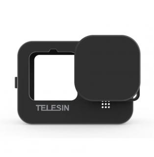 Telesin Silikonowa obudowa Telesin do GoPro Hero 11 / 10 / 9 (czarna) GP-HER-041-BK