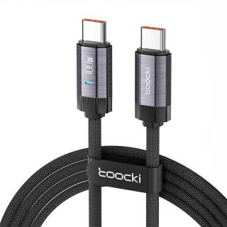 Toocki Kabel USB-C do USB-C Toocki, 1m, PD 100W (szary)