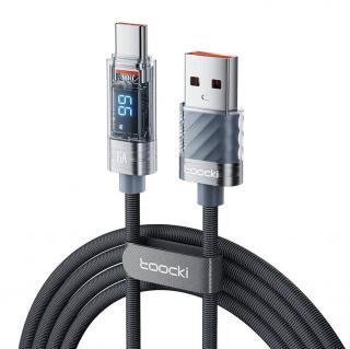 Toocki Kabel USB do USB-C Toocki, 1m, 66W (szary)
