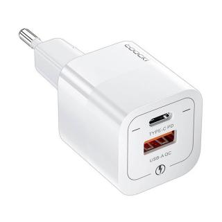 Toocki Ładowarka sieciowa Toocki USB + USB-C, 33W (czarna)