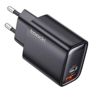 Toocki Ładowarka sieciowa Toocki USB + USB-C, 35W (czarna)