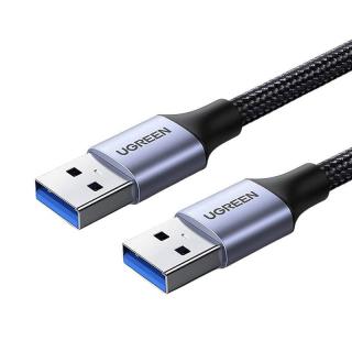 UGREEN Kabel USB3.0, USB-A męski do USB-A męski, UGREEN 	US373 2A, 0,5m (czarny)