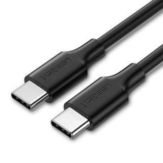 UGREEN Niklowany kabel USB-C UGREEN 	US286 1.5m (czarny)