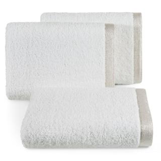Bawełniany ręcznik 50x90 485gsm2 biały LENORE