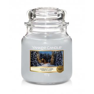 Świeca zapachowa Candlelit Cabin YANKEE CANDLE