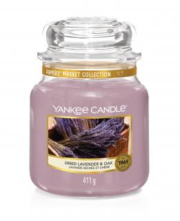 Świeca zapachowa Dried Lavender  OAK  YANKEE CANDLE