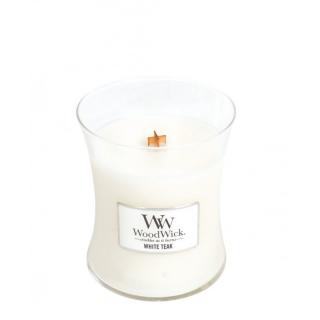 Świeca zapachowa WHITE TEAK WoodWick 275g