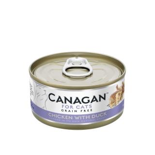 Canagan Cat Chicken with Duck 75g Karma mokra dla kota z kurczakiem i kaczką w sosie własnym