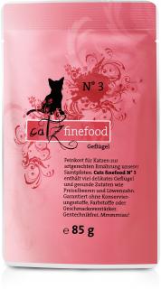 Catz finefood No.3 drób 85g