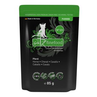 Catz finefood Purrrr No.123 Koń 85gr karma dla kota 98,8% mięsa