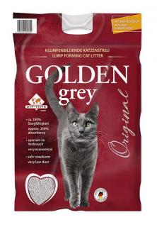 Golden Grey bentonitowy żwirek dla kota o zapachu pudru dla dzieci 7 kg