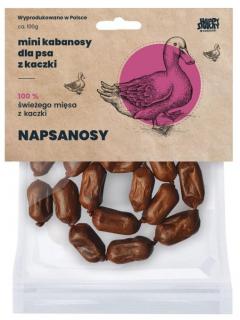 Napsanosy Mini z Kaczki 18szt. 100% mięsa kabanosy dla psa