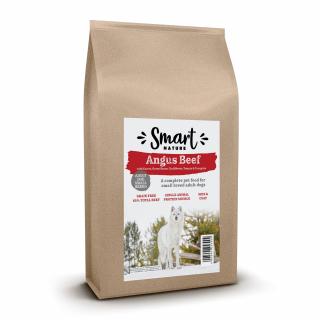 Smart Nature Dog Small Angus Beef 2kg 65% mięsa z wołowiny Angus, bez zbóż, bez kurczaka, superfoods, naturalny kolagen