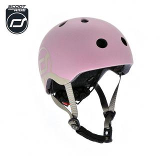 SCOOTANDRIDE Kask XXS-S dla dzieci 1-5 lat Rose kolekcja Icecream POWYSTAWOWY