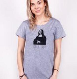 Koszulka YO! damska Pkk-0074k Mona Lisa