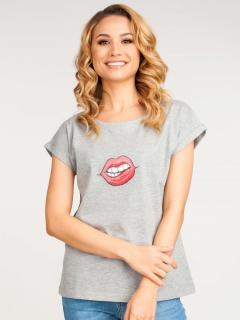 Koszulka YO! Pkk-0099k t-shirt damska Usta