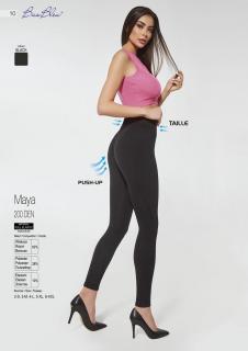 Spodnie Legginsy Bas-Bleu Push-up Maya