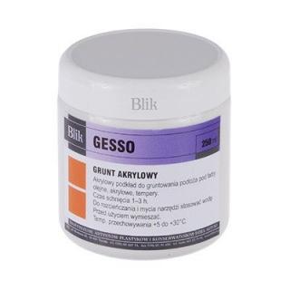 Gesso grunt akrylowy BLIK 250 ml