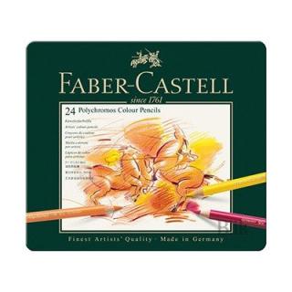 Kredki artystyczne Polychromos Faber-Castell zestaw 24 kolorów