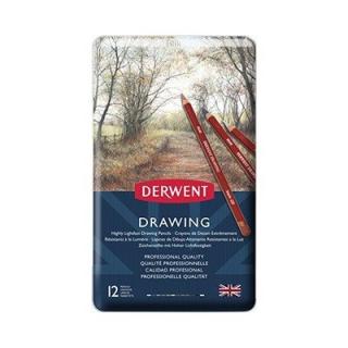 Kredki Drawing Derwent, komplet 12 szt