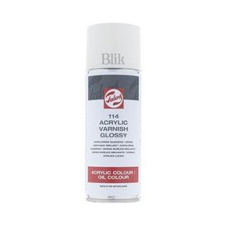 Werniks akrylowy błyszczący 114 Talens spray 400 ml