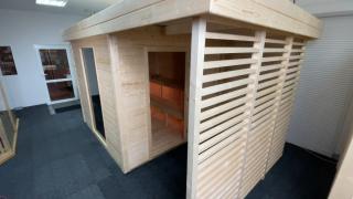 Ogrodowy domek saunowy model Helsinki 2