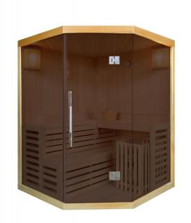 SAUNA FIŃSKA *PREMIUM* 350 BROWN GLASS