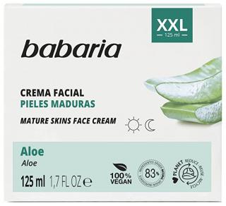 Babaria - krem odżywczy XXL – 20% aloes olejek ze słodkich migdałów masło shea i witamina E 125ml