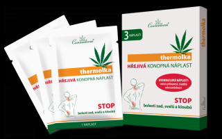 Cannaderm - Thermolka plastry rozgrzewające 3szt