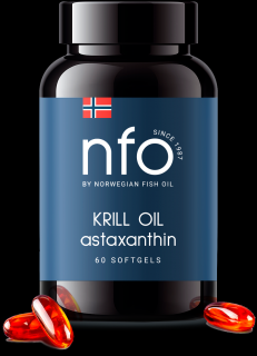 NFO - Krill Oil Astaksantyna 60 kapsułek