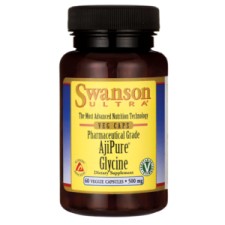 AjiPure Glycine (Glicyna) 500mg 60kaps. SWANSON