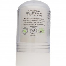 AŁUN KRYSZTAŁ NATURALNY ANTYPERSPIRANT W SZTYFCIE 60g DEO