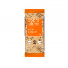Baton owocowy Kakao  orzech 35g Dobra Kaloria