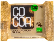 Czekolada kawowa z morwą BIO 25g COCOA