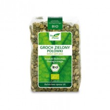 Groch zielony połówki BIO 400g BIO PLANET