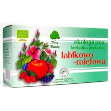 Herbatka Jabłkowo-miętowa BIO 20x2,5g DARY NATURY