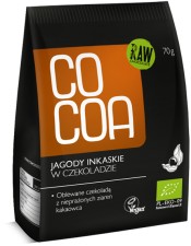 Jagody Inkaskie w surowej czekoladzie BIO 70g COCOA