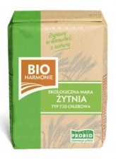 Mąka żytnia BIO typ 720 Chlebowa 1kg BIOHARMONIE