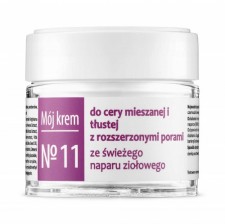 Mój krem nr 11 do cery tłustej i mieszanej z rozszerzonymi porami 50ml FITOMED