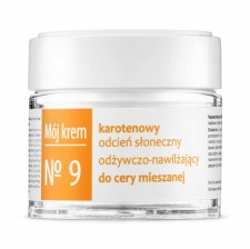 Mój krem nr 9 karotenowy (odcień słoneczny) odżywczo-nawilżający do cery mieszanej 50ml FITOMED