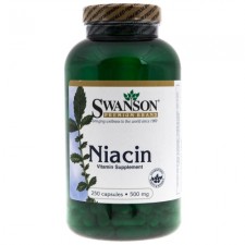 Niacyna witamina B3 250kaps. 500mg SWANSON