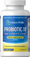 ProBiotic 10mld 120kaps. PURITAN'S PRIDE