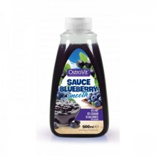Sauce Blueberry Smooth ZERO CALORIES (Sos Jagodowy ZERO KALORII) 500ml OSTROVIT