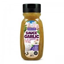 Sauce Garlic  Spices ZERO CALORIES (Sos czosnkowo-ziołowy ZERO KALORII) 320ml OstroVit