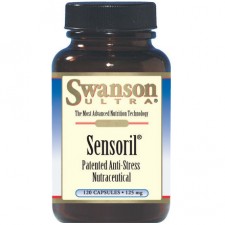 Sensoril Anti-Stress Nutraceutical Ashwagandha 120kaps SWANSON