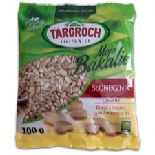 Słonecznik łuszczony 100g TARGROCH